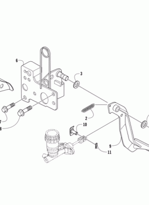 BRAKE AND ACCELERATOR PEDAL ASSEMBLY