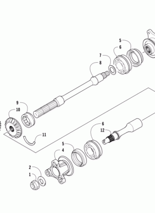 SECONDARY DRIVE ASSEMBLY