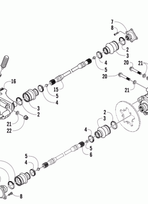 DRIVE TRAIN ASSEMBLY