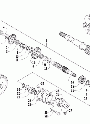 SECONDARY TRANSMISSION ASSEMBLY