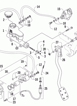 HYDRAULIC BRAKE ASSEMBLY