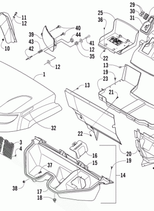 FRONT BODY PANEL ASSEMBLY