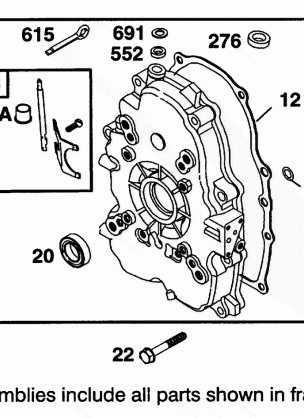 CRANKCASE ASSEMBLY