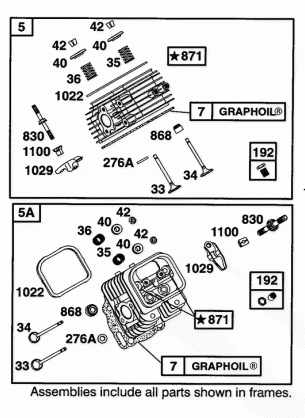 CYLINDER HEAD AND COVER ASSEMBLY