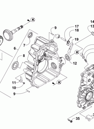 TRANSAXLE CASE / COVER