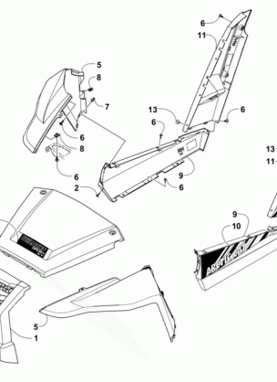 FRONT AND SIDE PANEL ASSEMBLIES