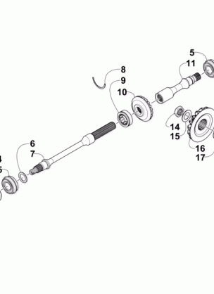 SECONDARY DRIVE ASSEMBLY