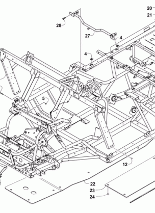 FRAME AND RELATED PARTS