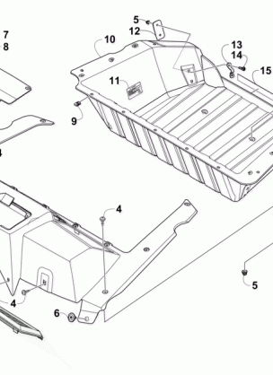 CARGO BOX AND TAILLIGHT ASSEMBLY