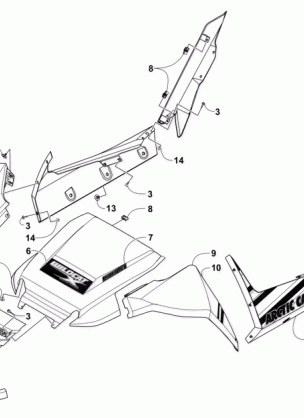 FRONT AND SIDE PANEL ASSEMBLIES (SE)