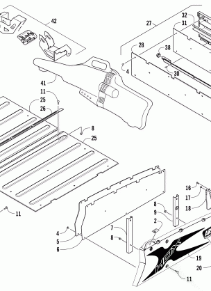 CARGO BOX AND TAILGATE ASSEMBLY