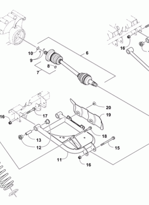 REAR SUSPENSION ASSEMBLY