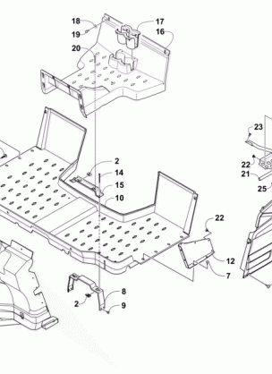 CONSOLE AND FLOOR PANEL ASSEMBLY