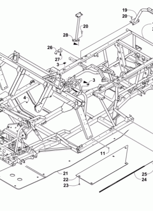 FRAME AND RELATED PARTS