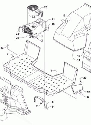 CONSOLE AND FLOOR PANEL ASSEMBLY