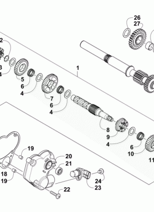 SECONDARY TRANSMISSION ASSEMBLY