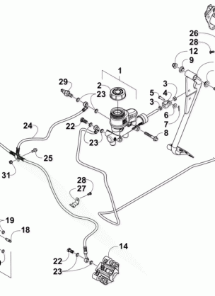 HYDRAULIC BRAKE ASSEMBLY