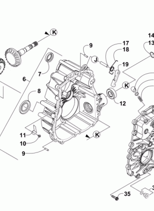 TRANSAXLE CASE / COVER ASSEMBLY