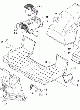 CONSOLE AND FLOOR PANEL ASSEMBLY