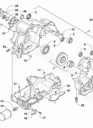 CRANKCASE ASSEMBLY