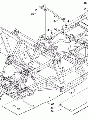 FRAME AND RELATED PARTS