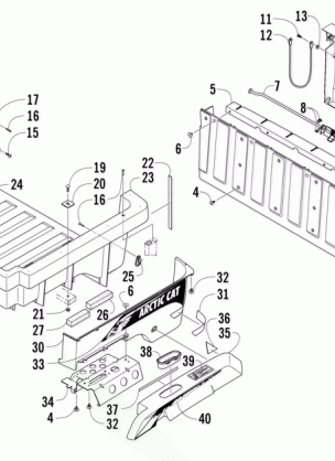 CARGO BOX AND TAILGATE ASSEMBLY