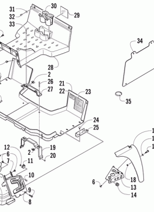 CONSOLE AND FLOOR PANEL ASSEMBLY