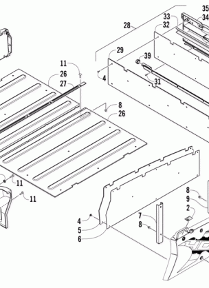 CARGO BOX AND TAILGATE ASSEMBLY