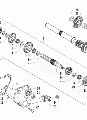 SECONDARY TRANSMISSION ASSEMBLY