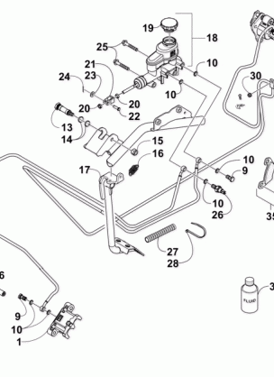 HYDRAULIC BRAKE ASSEMBLY