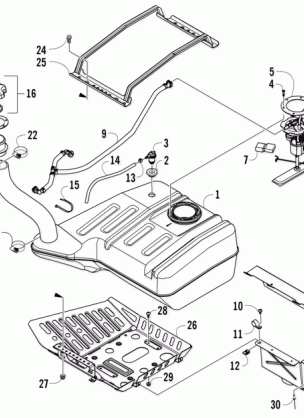 GAS TANK ASSEMBLY