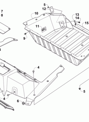 CARGO BOX AND TAILLIGHT ASSEMBLY