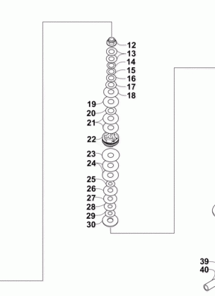 FRONT SUSPENSION SHOCK ABSORBER ASSEMBLY