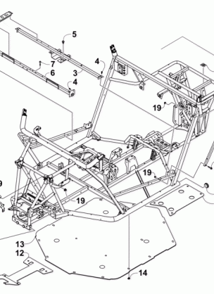 FRAME AND RELATED PARTS