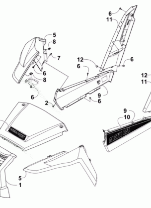 FRONT AND SIDE PANEL ASSEMBILES