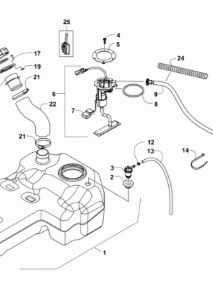 GAS TANK ASSEMBLY