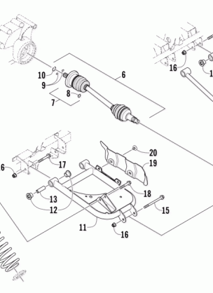 REAR SUSPENSION ASSEMBLY