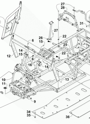 FRAME AND RELATED PARTS