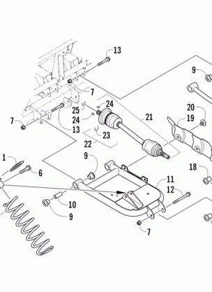 REAR SUSPENSION ASSEMBLY