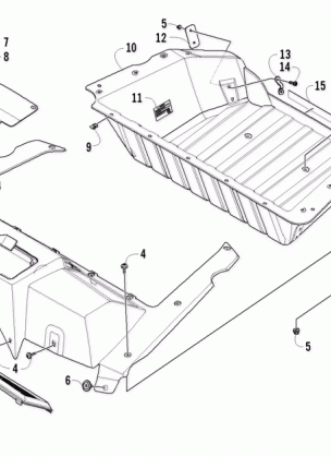 CARGO BOX AND TAILLIGHT ASSEMBLY