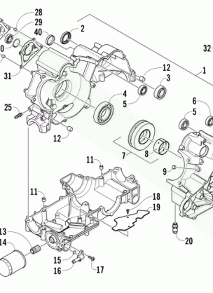 CRANKCASE ASSEMBLY