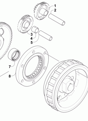 STARTER CLUTCH ASSEMBLY