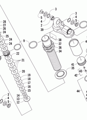 FRONT SUSPENSION SHOCK ABSORBER