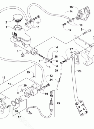 FRONT BRAKE ASSEMBLY