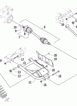 REAR SUSPENSION ASSEMBLY