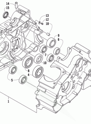 CRANKCASE ASSEMBLY