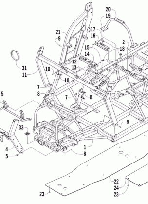 FRAME AND RELATED PARTS