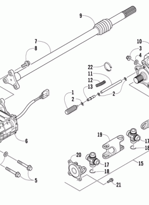 DRIVE TRAIN ASSEMBLY