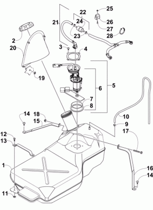 GAS TANK ASSEMBLY