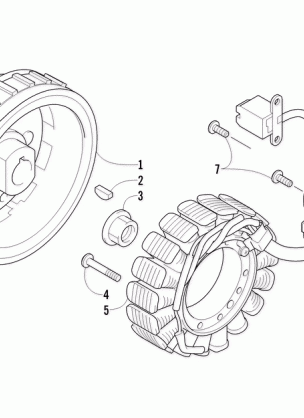 MAGNETO ASSEMBLY